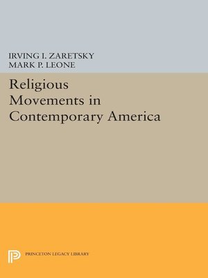 cover image of Religious Movements in Contemporary America